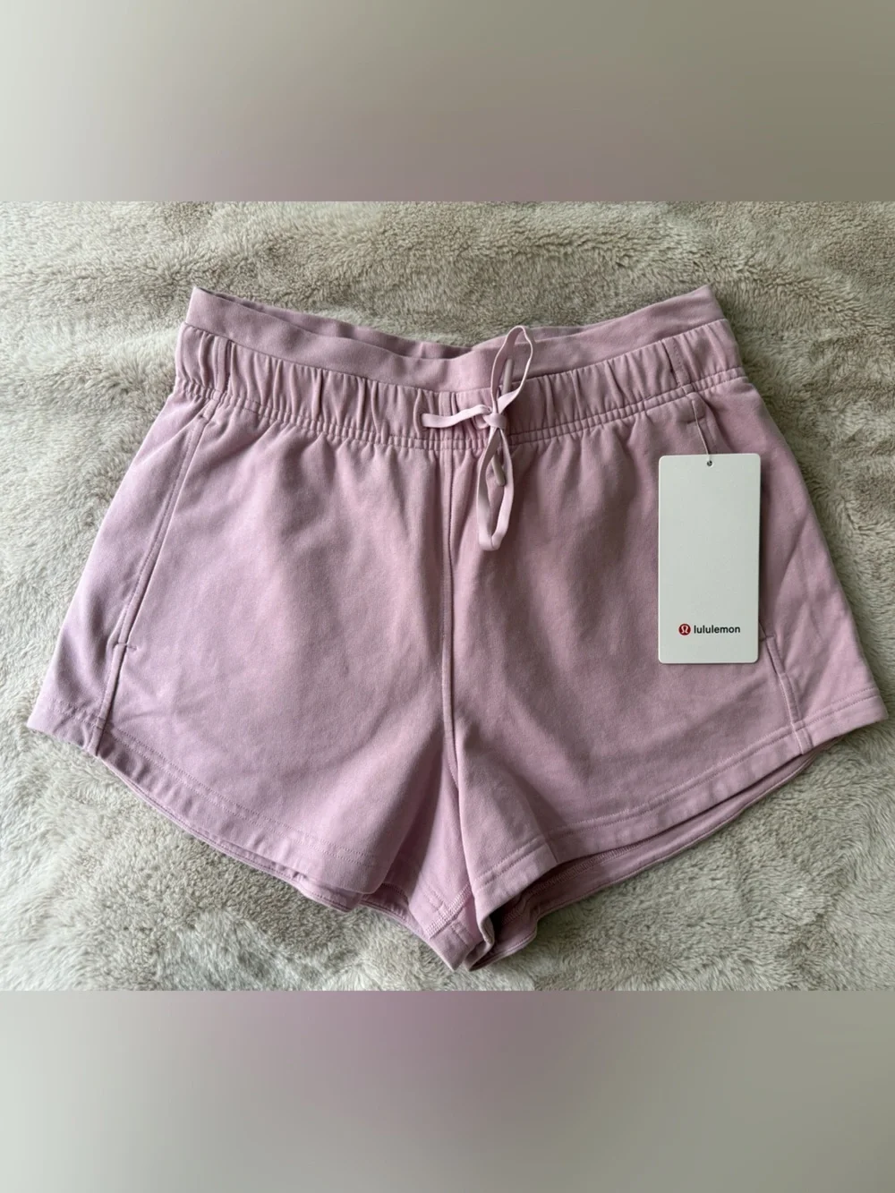 NWT Lululemon Inner Glow High-Rise Short 3” Pink Peony Size 6